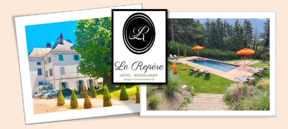 Hôtel Restaurant Le Repère Vizille Exterior foto